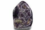 Tall, Free-Standing Polished Chevron Amethyst - Madagascar #350261-1